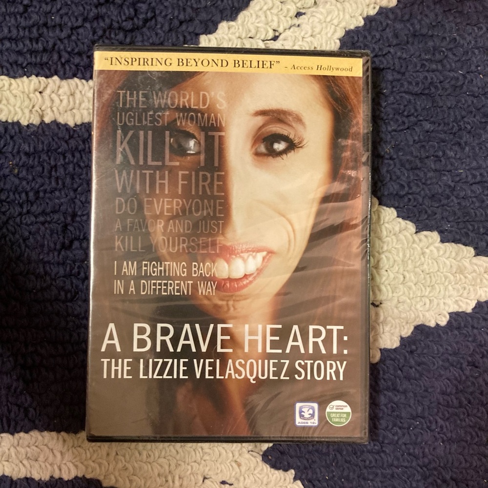 A Braveheart; The Lizzie Velasquez Story DVD